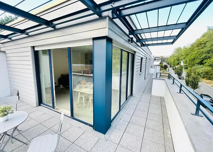 Sunny 2br W Private Terrace&secure Parking * Luxembourg